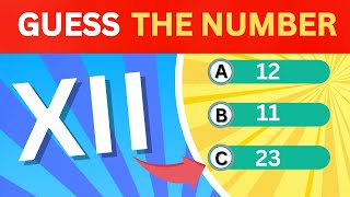 Guess The Roman Numbers 🏦🧠Roman Numerals General Knowledge Quiz