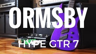 Ormsby Hype GTR 7 - Demo w/ EVH 5150III