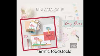 Creating with Sketches collab with Rachael Merrick using  Terrific Toadstool Bundle - Launch Day 3!