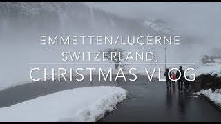 Emmetten/LUCERNE SWITZERLAND Christmas Vacation VLOG