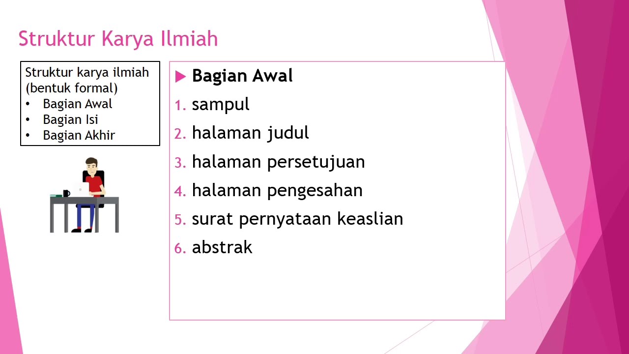 Struktur Karangan Ilmiah – Sinau