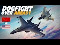 Desperate Dogfight | Chinese J-11 Flanker Vs American F-14 Tomcat | Digital Combat Simulator | DCS |