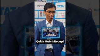 Praggnanandhaa Outplays Gukesh in a Thrilling Tata Steel Chess Final 2025! 🔥♟️