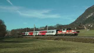 Drautal: ÖBB 1163 im Regionalzugeinsatz