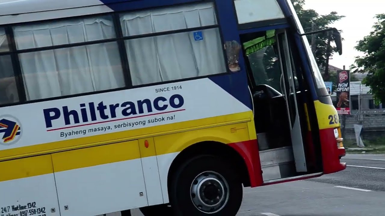 Philtranco 2835 Leaving Garage Bound To Dau Bus Terminal Going To Pasay ...