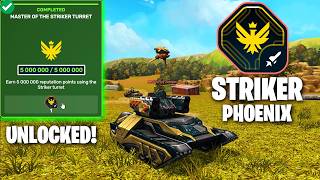 Unlocking the Striker Phoenix Trophy Mission in Tanki Online! | Master of the Striker Turret!