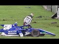 open wheel car splitting crashes 2