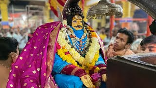 Today’s Palakhi Seva 06/December/2021 at Nirgun Math Ganagapur Dattatreya Temple