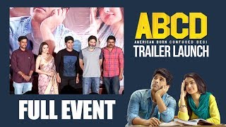 ABCD Trailer Launch Event | Allu Sirish | Rukshar Dhillon | American Born Confused Desi
