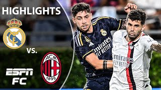 AC Milan vs. Real Madrid | Full Game Highlights | ESPN FC