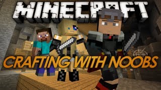 Crafting with Noobs - Cave Exploring! (6)