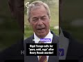Nigel Farage calls for 