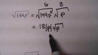 97 Simplifying Square Roots