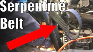 Fácil: Cómo Cambiar La Banda/Faja De Motor/ How To Change The Serpentine/Drive Belt Honda Civic 2014