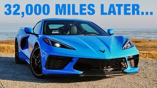32,000 Miles in Our C8 Corvette Stingray | What It’s Like to Live With the Mid-E