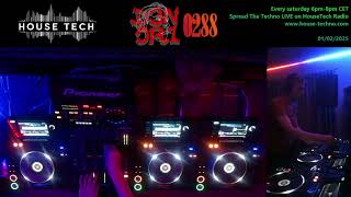 D3N0R1 - Spread The Techno 0288 HouseTech Radio Live