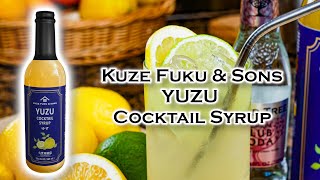 Kuze Fuku \u0026 Sons Yuzu Cocktail Syrup