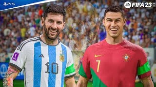 Fifa 23 Argentina vs Portugal ps5 gameplay