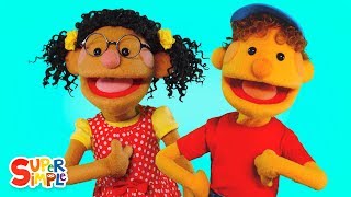 Whats Your Name? featuring The Super Simple Puppets | Greeting Song | Super Simple Songs