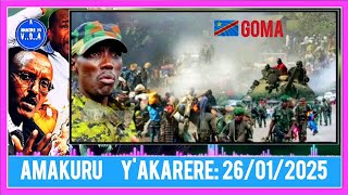 AMAKURU Y'AKARERE:26/01/2025 IJWI RY'AMERIKA #GEOFFREY MUTAGOMA