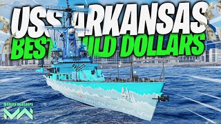 USS Arkansas (CGN-41) Rekomendasi Item Terbaik Dollar Level 25 Legendary - Modern Warships