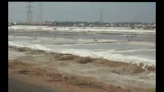 salt pans Tuticorin /thoothu kudi  tamil nadu  India