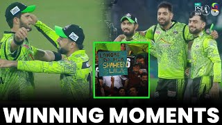 Winning Moments | Lahore Qalandars vs Quetta Gladiators | Match 18 | HBL PSL 8 | MI2A