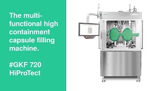 Syntegon GKF 720 HiProTect | High containment solution for highly potent pharmaceuticals