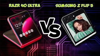 Samsung Galaxy Z Flip 5 vs Motorola Razr 40 Ultra: The Ultimate Flip Phone Face-off