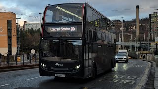 TM Travel Bus 1415 X Lothian In Sheffield City Centre