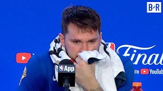Luka Doncic on Losing the NBA Finals vs. Celtics: 'I didn't do enough' | Full Press Conference