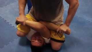 24  Learn Catch Jitsu Wrestling Pretzel Twist & Lebellian Armbars from Super High Mount