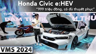 Tìm hiểu nhanh Honda Civic e:HEV giá 999 triệu đồng: Liệu có đủ thuyết phục? |XEHAY.VN|