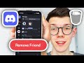 How To Remove Friends On Discord - Step By Step