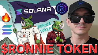 $RONNIE - RONNIE TOKEN CRYPTO COIN HOW TO BUY SOL MEMECOIN REGGIE RHINO MOONSHOT SOLANA RAYDIUM MEME