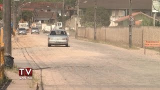 Continuam as obras na rua Prefeito Leopoldo Schramm