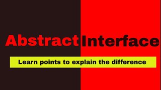 java interface tutorial | abstract class vs interface in java