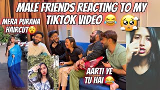 My Friends Reacting to My Old TikTok Videos 😂| Aarti ki Acting Dekhe sab Shock 😂Aarti Vlogs |