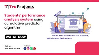 Students’ performance analysis system using cumulative predictor algorithm
