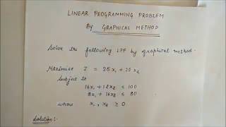 LPP by graphical method[#2.1][Maximisation with two constraints]:- By online learning.