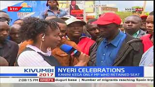 Nyeri reacts to President Uhuru Kenyatta's win