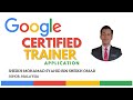 GOOGLE CERTIFIED TRAINER APPLICATION VIDEO