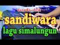 SANDIWARA [KARAOKE] LAGU SIMALUNGUN