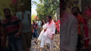#Holi సెలబ్రేషన్స్ లో డాన్స్ ఇరగదీసిన మృణాల్, విజయ్ దేవరకొండ👌 | #MrunalThakur | #VijayDevarakonda