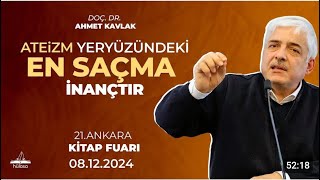 Doç.Dr. Ahmet Kavlak I İman Olmadan Ahlak Olur mu? Ankara Kitap Fuarı