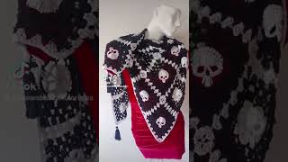 Skull pashmina