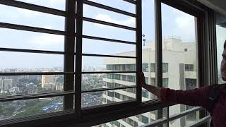 Aluminium Sliding Grill Window For Child Safety | Recommended for highrise