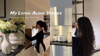 My Living Alone Diaries | Organising my kitchen...