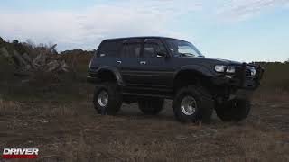 1992 Grey HDJ80 Lifted 4x4 Turbo Diesel Toyota Land Cruiser from Driver Motorsports