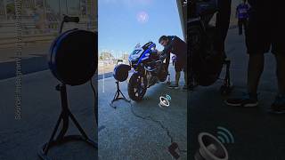 Warming up the Yamaha R1 Engine at Phillip Island 🔊 | #worldsbk #yamahar1 #remygardner